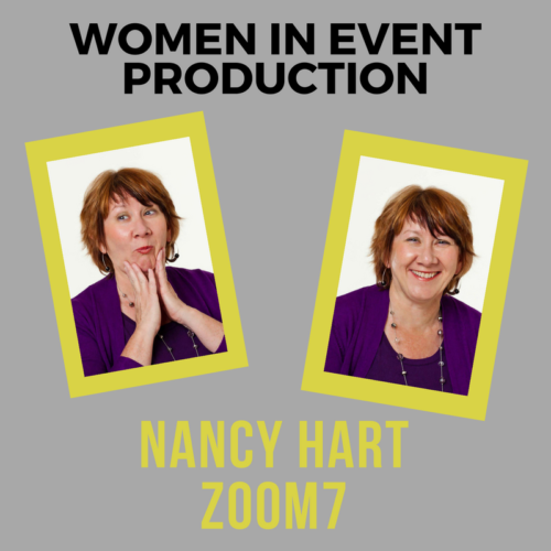 Women in Event Production: Nancy Hart, Zoom.7 Meetings and Events
